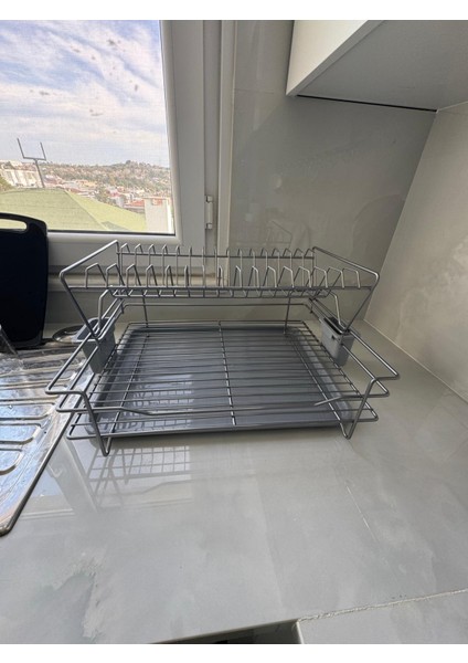 Çift Katlı Bulaşıklık Krom fiyatları