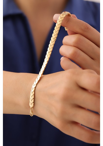 14 Ayar Altın Balık Sırtı Bileklik fiyatları