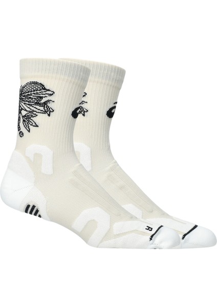 Game Seasonal Graphic Crew Sock Unisex Beyaz 3043A133-101
