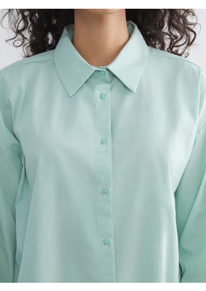 Yeni Sezon Poplin Kadın Gömlek Tunik modelleri