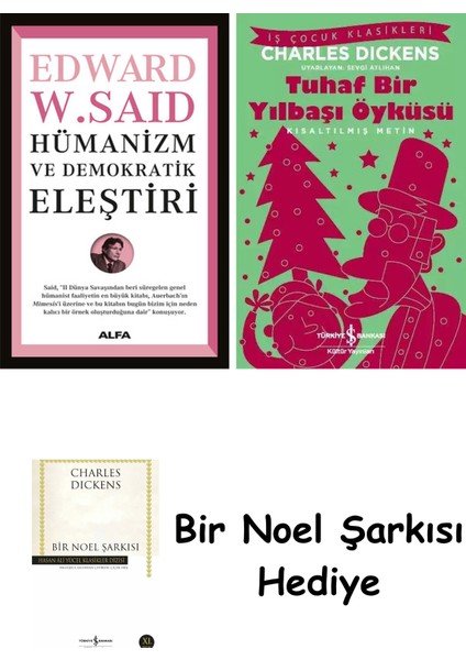 Hümanizm ve Demokratik Eleştiri + Tuhaf Bir Yılbaşı Öyküsü + Bir Noel Şarkısı