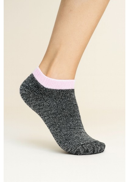 6 Çift Kadın Ekstra Kalın Termal Havlu Kendinden Desenli Patik Çorap fırsatları