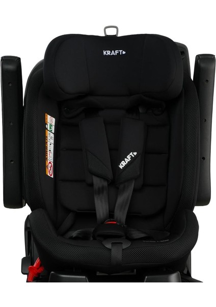 Turbo I-Size 40-150 cm (0-36 Kg) Oto Koltuğu Gri