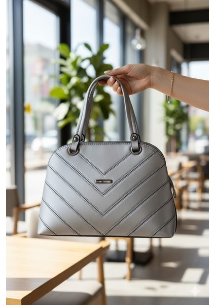 Kadın Kutu Model El ve Omuz Çantası