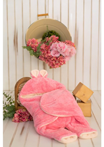 Bebek Dış Kundak Pembe Renk Yüksek Sıcak Tutma Özelliği ile Kız Çocuklar İçin fırsatları