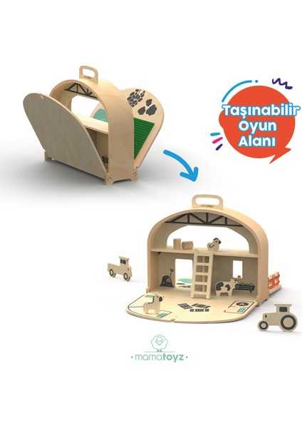 Carry Farm - Ahşap Çiftlik Oyun Seti fiyatları