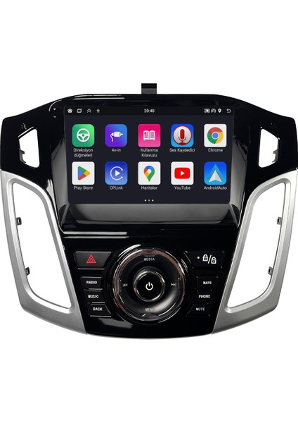 Ford Focus Android Multimedya Ekran | 2gb/4gb/8gb Ram – Carplay – Android Auto – Navigasyon – Google Play – Geri Görüş Kamerası – Soket Sokete Uyumlu indirimleri