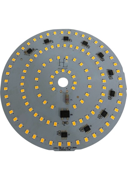 220 Volt 100 Watt Smd 2835 Ledli Hazır Projektör Ledi Gün Işığı Yuvarlak Pcb Avize Ledi fiyatları