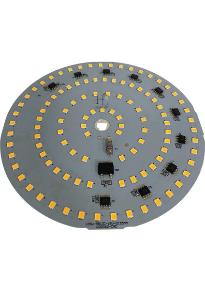 220 Volt 100 Watt Smd 2835 Ledli Hazır Projektör Ledi Gün Işığı Yuvarlak Pcb Avize Ledi modelleri
