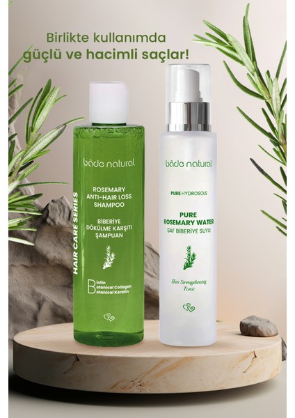 Biberiye Dökülme Karşıtı ve Güçlendirici Saç Toniği & Şampuan indirimleri