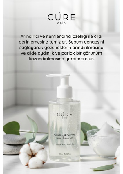 Arındırıcı, Siyah Nokta Karşıtı, Gözenek Sıkılaştırıcı, Salisilik Asit, Yüz Temizleme Jeli 200 ml fırsatları