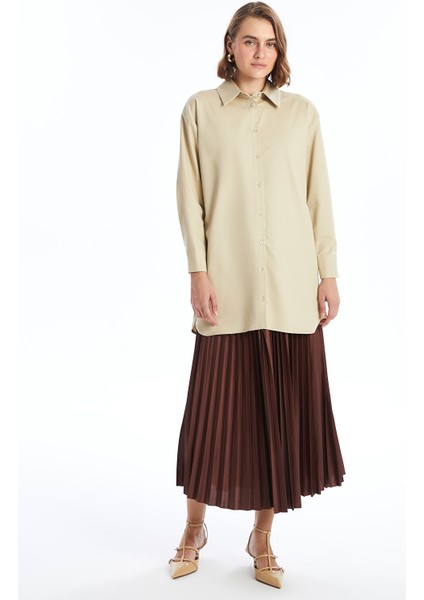 Yeni Sezon Düz Oversize Kadın Gömlek Tunik fiyatları