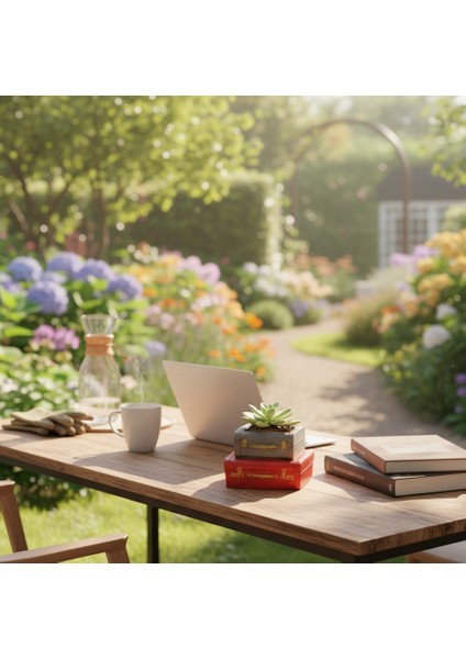 Vintage Çift Bavul Saksı- Masaüstü Düzenleyici- Dekoratif Bavul Saksı Kırmızı-Gri 12*8 fırsatları