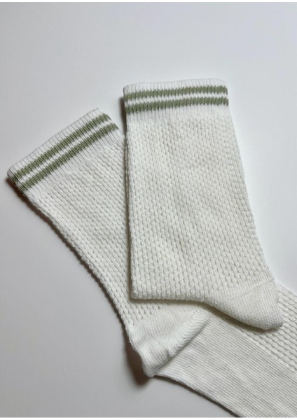 Pamuklu Fileli Kadın Tenis Çorap modelleri