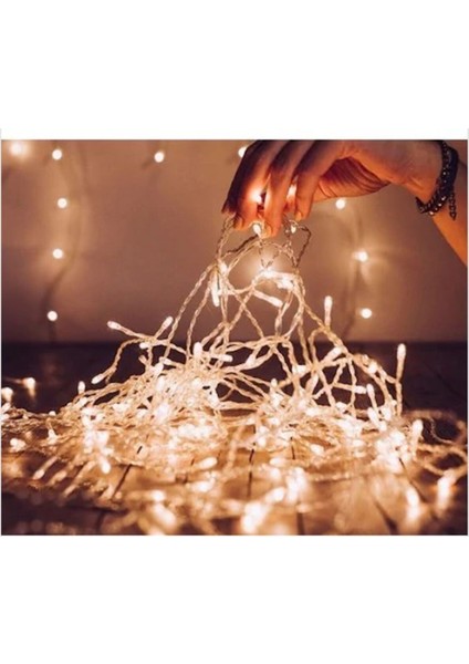 Özel 3 Lü Yılbaşı Seti 12 Adet Mini Hediye Paketi 6’lı Renkli Çam Ağacı Topları 10 Metre LED Işık