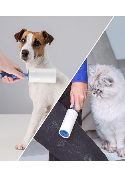 Saplı Tüy Bırakmayan Yapışkan Rulo 60 Sayfa 11 Yedekli Tüy Toplayıcı Set fırsatları