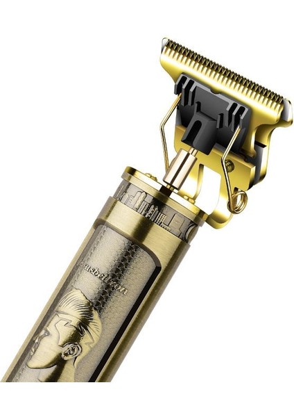 PS-033 Çelik Kasa Profesyonel T-bıçak Saç Sakal Ense Ve Çizim Tıraş Makinesi modelleri