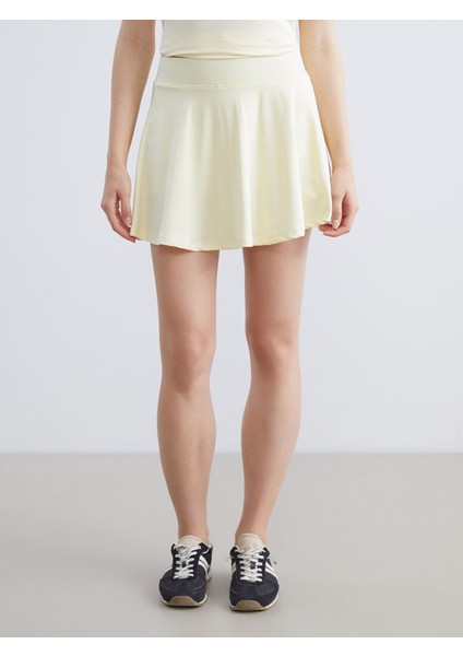 Yeni Sezon Beli Lastikli Kadın Spor Şort Etek fiyatları