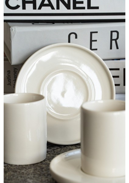 Rüya 4 Parça 2 Kişilik Porselen Kahve Fincan Takımı fiyatları