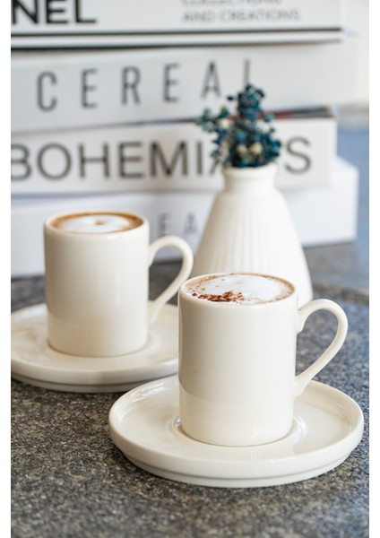 Rüya 4 Parça 2 Kişilik Porselen Kahve Fincan Takımı modelleri