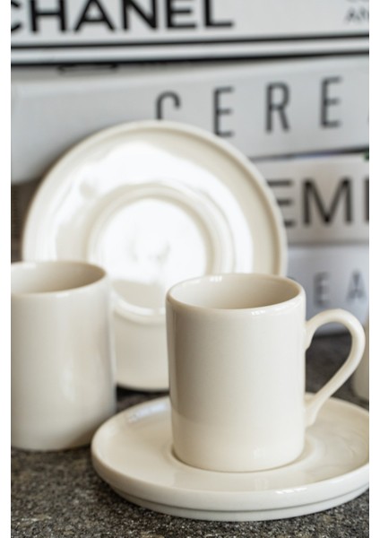 Rüya 4 Parça 2 Kişilik Porselen Kahve Fincan Takımı indirimleri