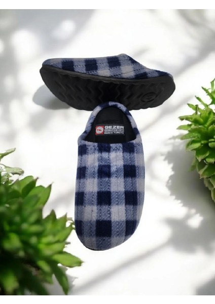 Unısex Ekoseli Kaymaz Sessiz Yumuşak Taban Ev Terlik fırsatları