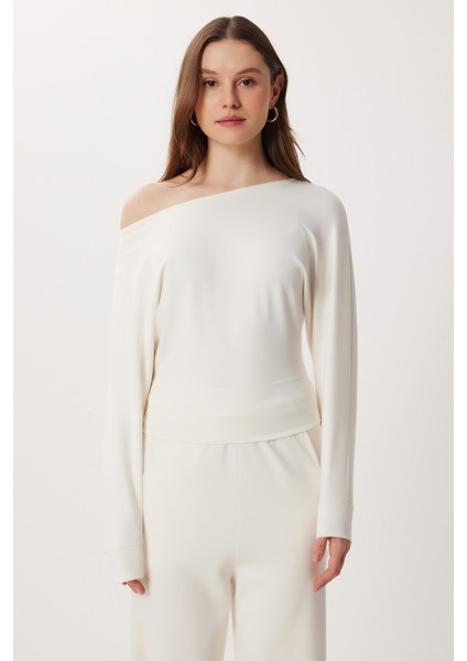 Yumuşak Modal Bluz Pantolon Takım LCI0060 Kemik fırsatları