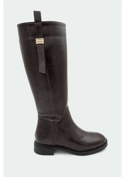 Mikara Acı Kahve Kadın Çizme