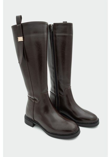 Mikara Acı Kahve Kadın Çizme modelleri