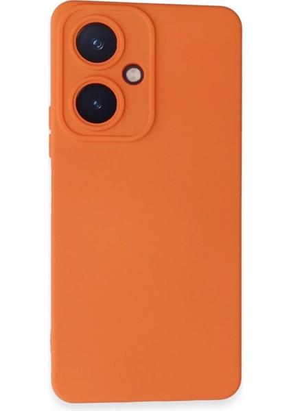 Vivo Y27 Kılıf Nano Içi Kadife Silikon - TURUNCU-(5796)