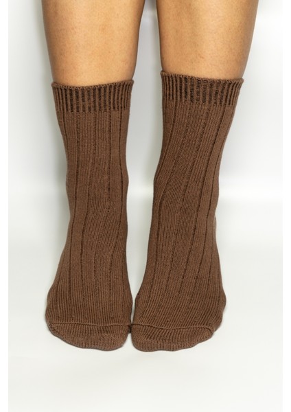 Pamuklu Kalın Dokulu Kışlık Kadın Çorabı 3'lü Set fiyatları