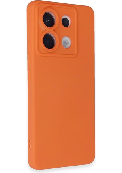 Xiaomi Redmi Note 13 Pro 5g Kılıf Nano Içi Kadife Silikon - TURUNCU-(5796) fiyatları