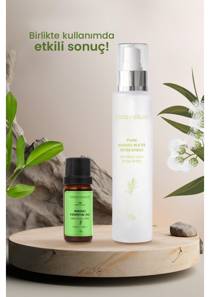 Nioli Suyu Bakım Spreyi & Nioli Uçucu Yağ %100 Doğal ve Saf fırsatları