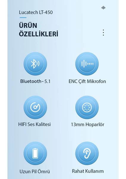 iPhone 13 Pro Uyumlu 3. Nesil Bluetooth Kulaklık
