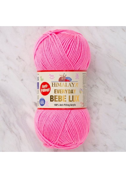 Everyday Bebe Lux Örgü Ipi – Anti-Pilling, Yumuşak Bebek Örgü Ipi (100% AKRILIK)-70444