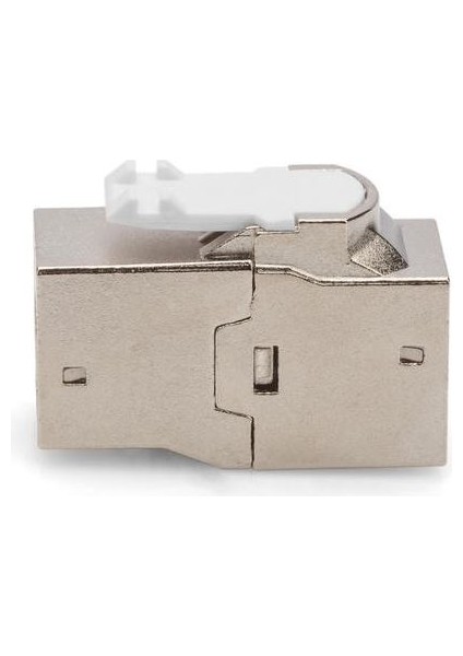 CAT.6A Adaptör (Coupler), Zırhlı/ekranlı, Panel Tipi, RJ45 Dişi <-> RJ45 Dişi Beyaz fırsatları