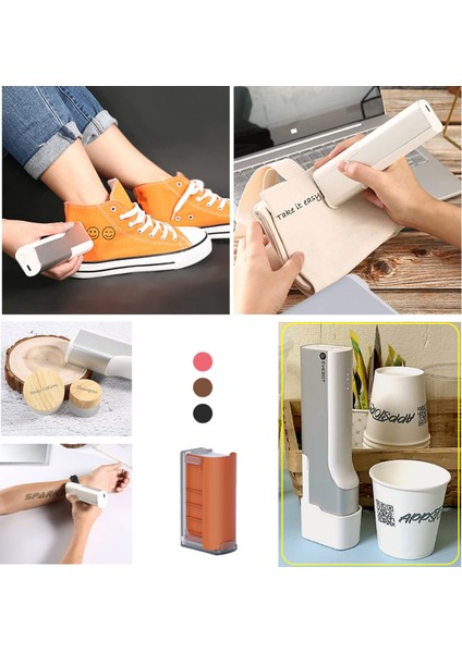 Printpen Taşınabilir Pasta Kahve Her Yüzeyde Zararsız Logo Metinler Yazıcı Kalem Mürekkep Kartuşu