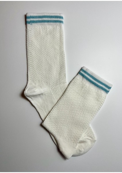 Pamuklu Fileli Kadın Tenis Çorap modelleri