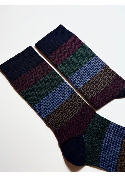 Desenli Erkek Çorabı 2 Çift