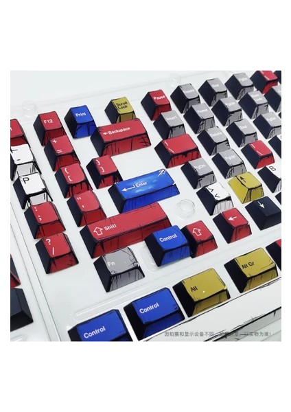 141 Tuş Keycaps Süblimasyon Pbt Klavye Tuş Mekanik Klavye Tuş Takımı indirimleri