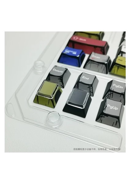 141 Tuş Keycaps Süblimasyon Pbt Klavye Tuş Mekanik Klavye Tuş Takımı
