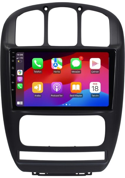 Chrysler Voyager Android Multimedya Sistemi 4-64 Clarion GL-500 (2002-2007) modelleri