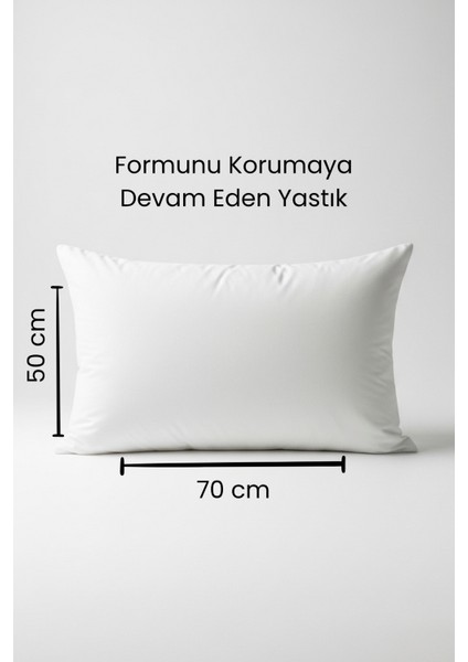 700 gr Elyaf Dolgulu Mikrofiber Yastık – Nefes Alan - 50 x 70 cm indirimleri