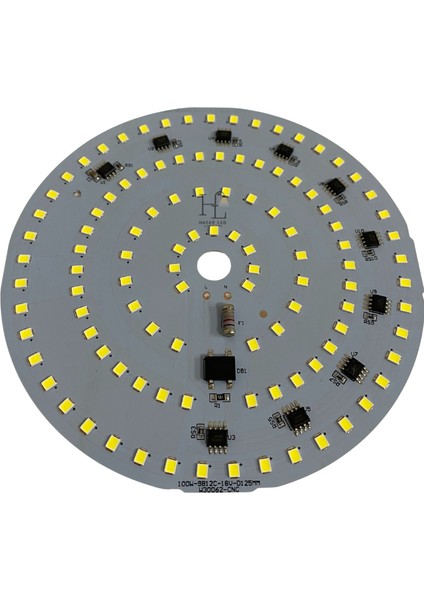 220 Volt 100 Watt Smd 2835 Ledli Hazır Projektör Ledi Beyaz Yuvarlak Pcb Avize Ledi modelleri