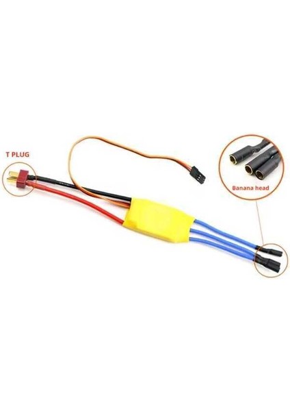 Banana Plug Fırçasız Motor Esc - 125A