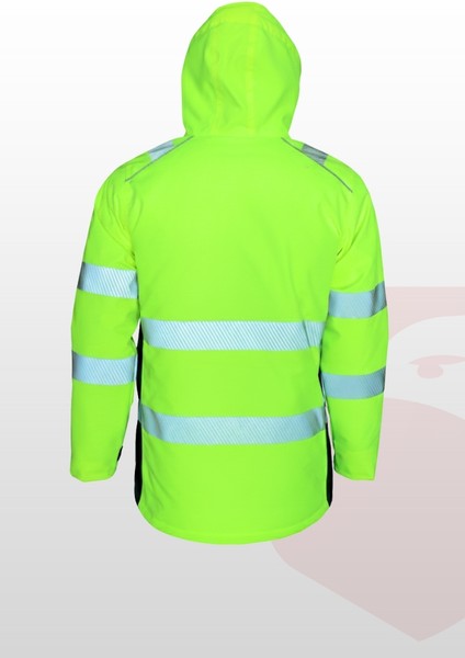 Oxford Kumaş Reflektörlü Iş Montu, Su Geçirmez, Kapüşonlu, Termal Astar fırsatları