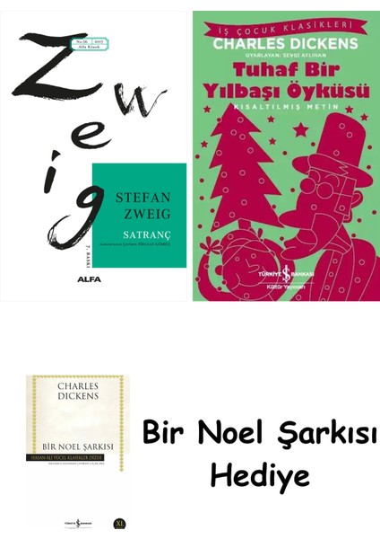 Satranç + Tuhaf Bir Yılbaşı Öyküsü + Bir Noel Şarkısı