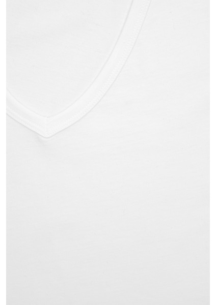 Barry Erkek V Yakalı Sıfır Kol %100 Pamuklu 2'li Atlet Set fırsatları