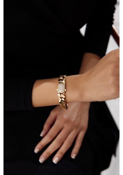 14 Ayar Altın Modern Gurmet Bileklik fiyatları