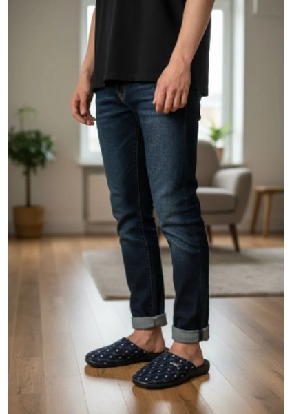 Erkek Yumuşak Sessiz Taban Ev Terlik